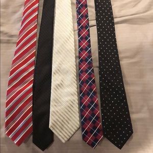 Assortment of neck ties